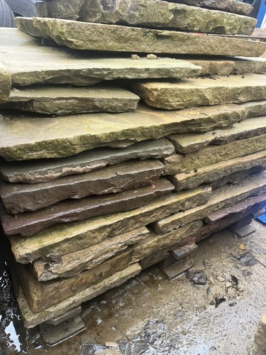 Yorkshire stone paving flags - ,