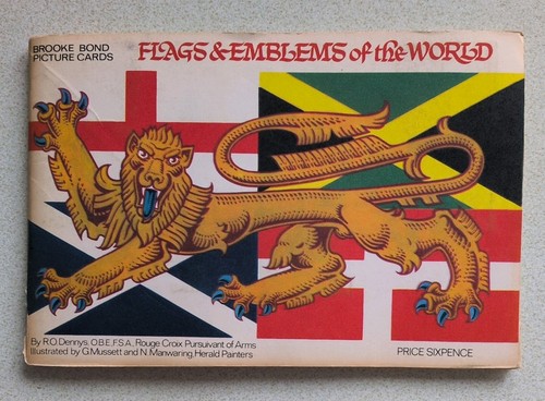 Brooke bond tea cards - cards, 'flags