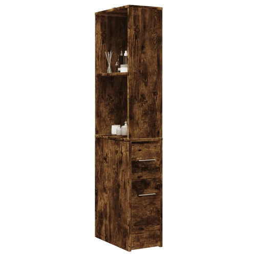 Bathroom cupboard smoked - bathroom,