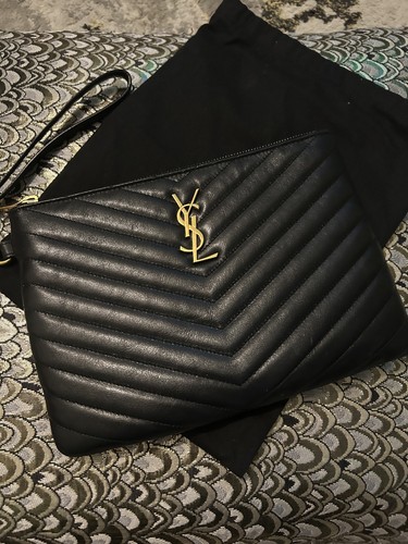 Women authentic ysl clutch - authentic,