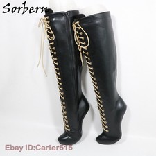 Black Knee Boots For Women