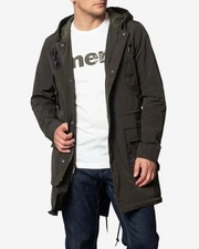 Merc DEFOE Parka Jacket Dark
