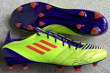 2011 ADIDAS F50 ADIZERO FG FOOTBALL BOOTS UK 11.5