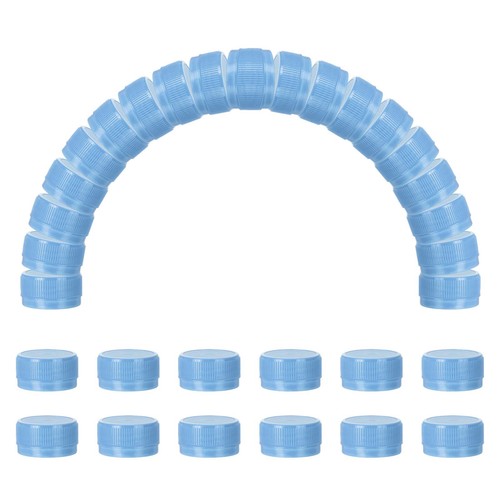 50pcs plastic bottle caps - caps, 1.2"