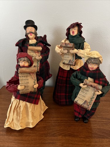 Vintage paper mache christmas - paper,