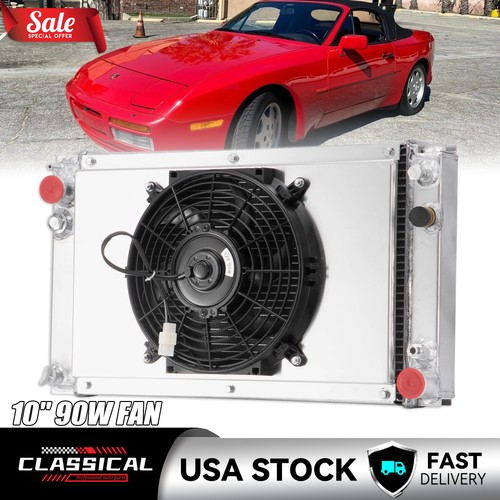 Row radiator shroud fan - row,