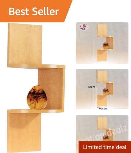 Matte oak floating - matte, corner
