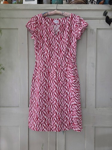 Brora dress pink white - dress,