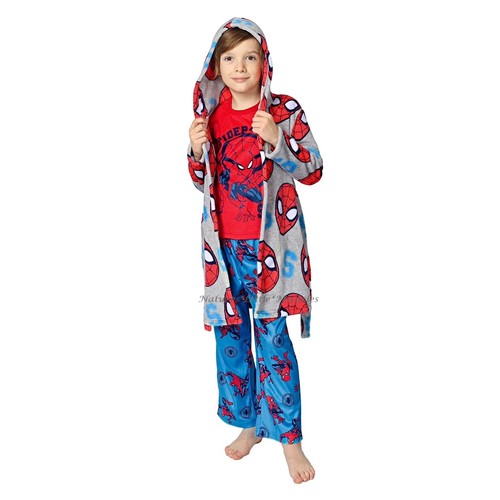 Spiderman robe pajamas set - robe,