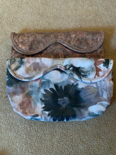 Vintage leather clutch bags - vintage,