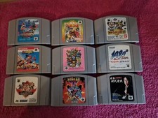 9x N64 Games Bundle Jap NTSC-J Mario Party Super B Man + MANY MORE 