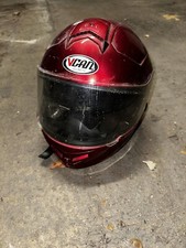 VCAN V272 MODULAR BLUETOOTH FLIP UP MOTORCYCLE HELMET ECE DVS BURGUNDY Size S