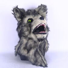 Moving Mouth Dog Wolf Mascot