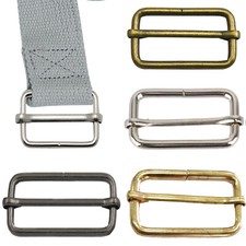 Heavy Duty Metal Triglide Slider Buckle Adjustable Webbing Belt Fasteners 38mm