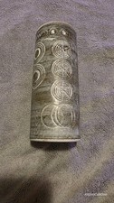 Gray Cylindric Sarek Vase -
