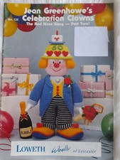 Original Jean Greenhowe's Celebration Clowns - Red Nose Gang - Knitting Patterns
