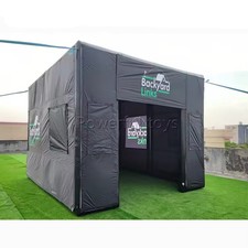 Air Tight Commercial Inflatable Golf Enclosure w/Impact Screen For Golf Training