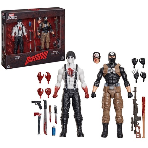 Marvel legends series bullseye - series,