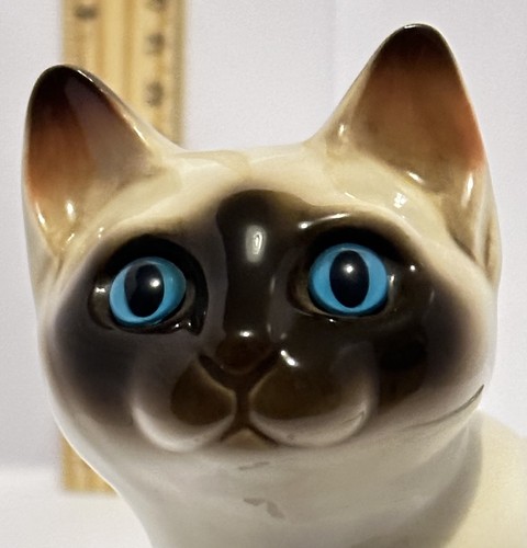 Enesco ceramic siamese kitten - siamese,