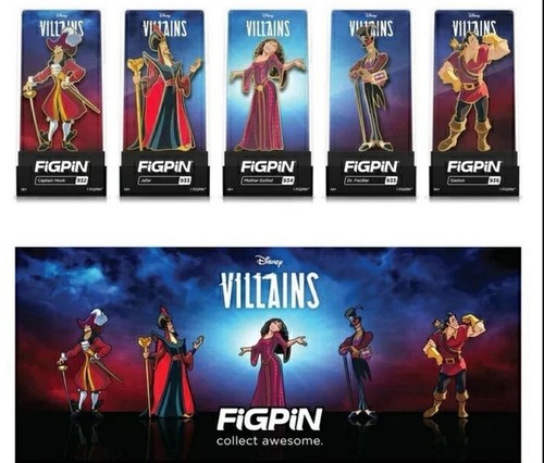 Disney villains figpin limited - villains,