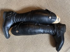 Tucci Time Men's Leather Riding Boots 44F Pro