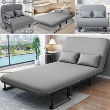 Double Fabric Sofa Bed Sleeper