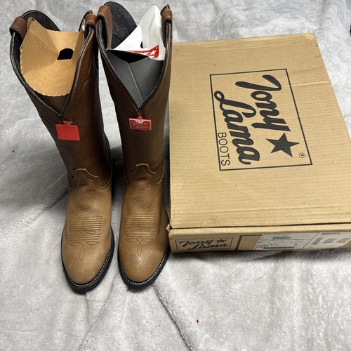 Vintage tony lama two tone - tony,