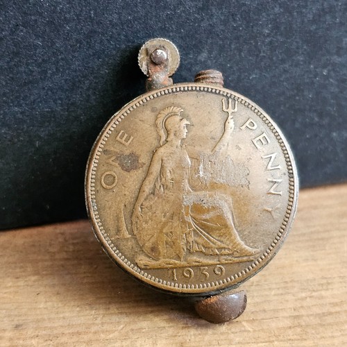 Ww2 trench art lighter - art, made