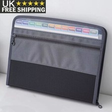 13 Pockets Zip Folder