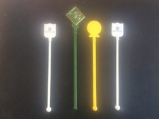 Aeronautica Airline Memorabilia Vintage Advertising Champagne Swizzle Sticks