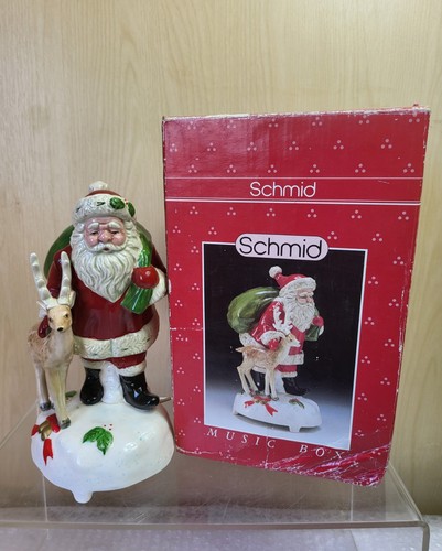 Schmid ceramic santa claus - ceramic,