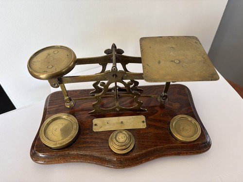 Antique edwardian brass - antique, oak