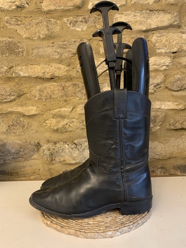 Justin cowboy boots black - cowboy,