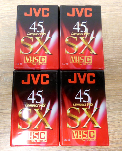 Jvc compact vhs c - x, 45