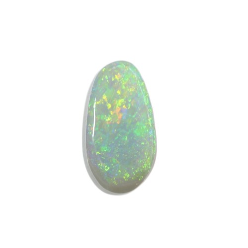 Natural solid semi black opal