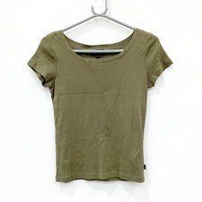 AGNES B T-shirt Size 8 Womens Khaki Green FLT-FPL25