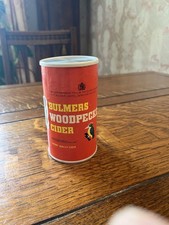 Vintage Bulmers Woodpeckers Cider Can Novelty Portable Radio Brewernalia 
