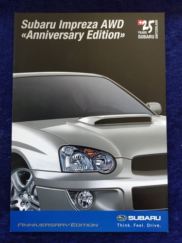 Subaru impreza awd - impreza, anniversary