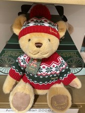 IN HAND Harrods Christmas Bear