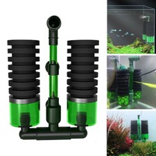 Foam Double Head Fish Tank Sponge Filte Air Driven Aquarium Biochemical Sponge