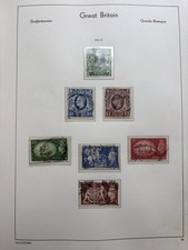 Stamp Album KGVI / QEII To 1970.  Mint / Used Mix And Regionals.  Good Selection