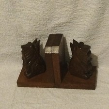  Vintage Bookends Scottie Dog