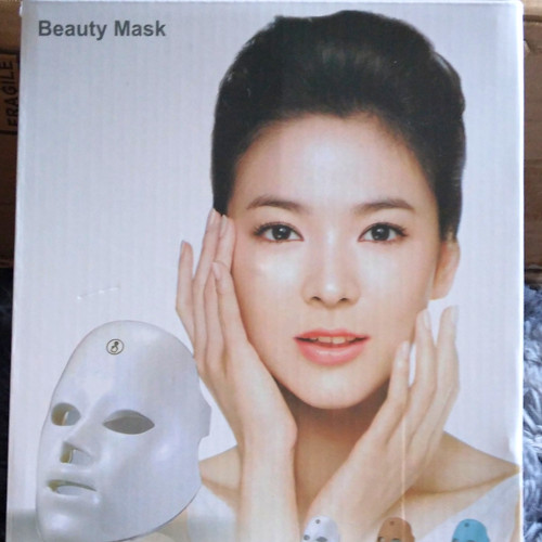 White beauty mask - mask, face