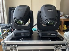 2 Hybrid Moving Heads (Chauvet Intimidator Hybrid 140SR) With Flight Case