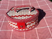 Vintage Sewing Basket Retro