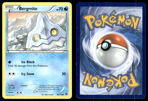Bergmite moderately played - moderately,