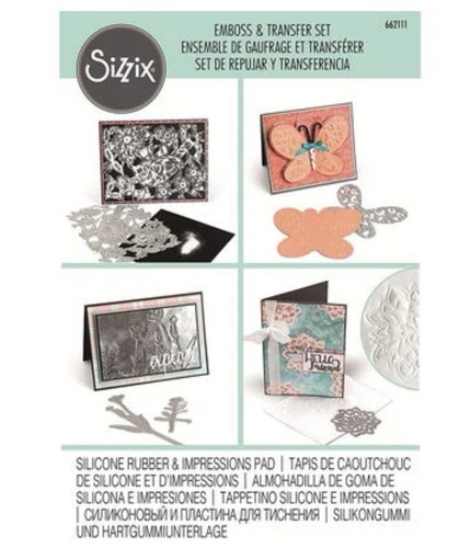 Sizzix emboss transfer - &,