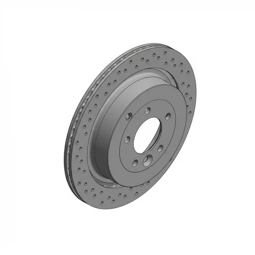 Brake disc externally - brake,