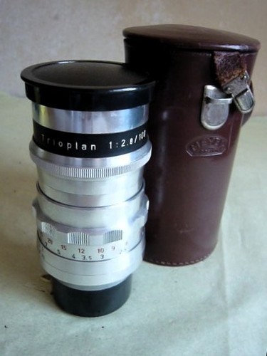 Meyer trioplan 100 with - trioplan, 100/2.8