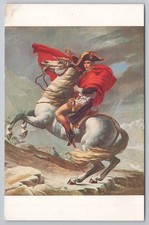 Art Postcard Napoleon Crossing